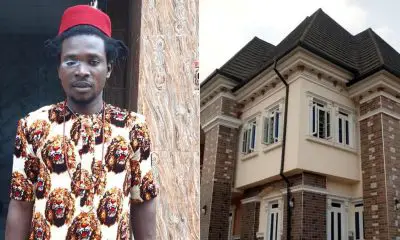 nigerian-native-doctor-stun-netizens-after-he-shared-photos-of-his-mansion-the-gods-have-blessed-him-with