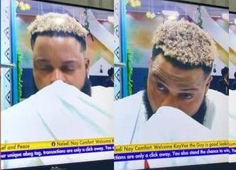 BBNaija S6 - Whitemoney Has Revealed Why He Cried After The Mental Health Task