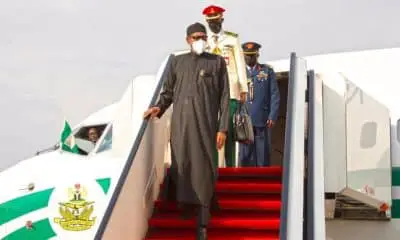 Buhari Arrives in Kano for Son’s Wedding
