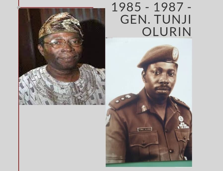 JUST IN - Former Military Governor Tunji Olurin is Dead