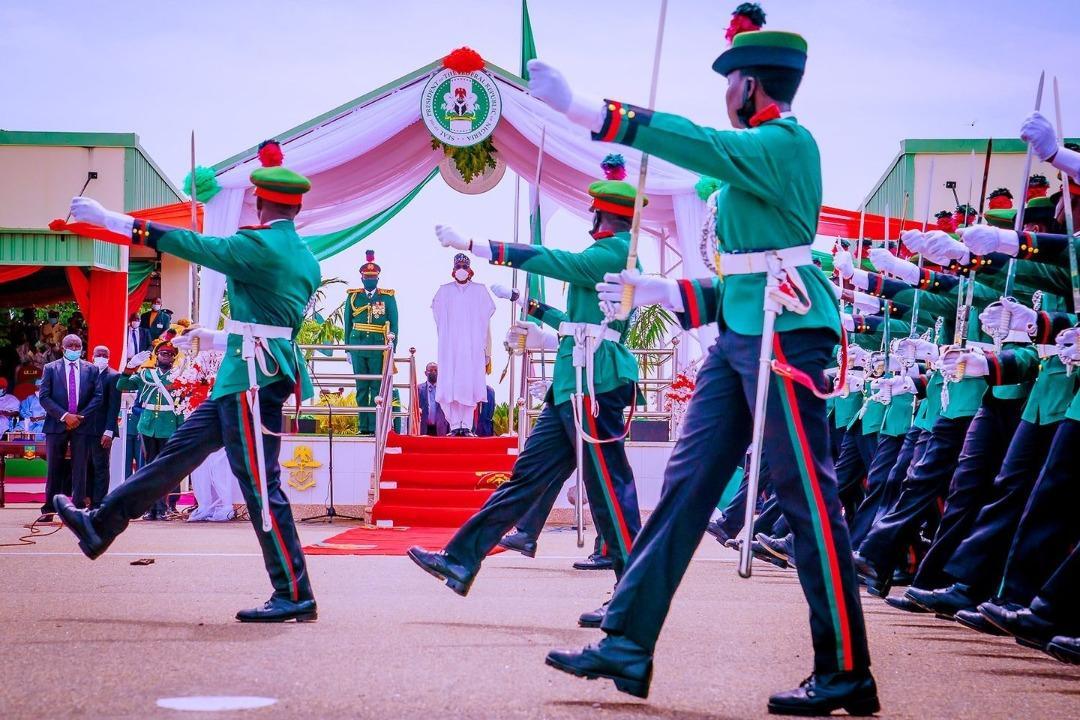 Buhari Attends NDA Passing Out Parade