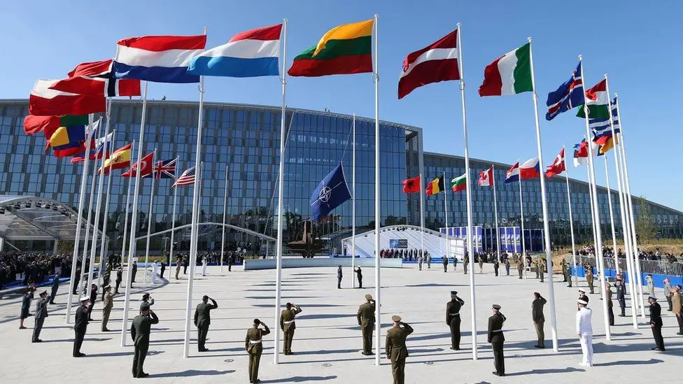 NATO expels eight Russians
