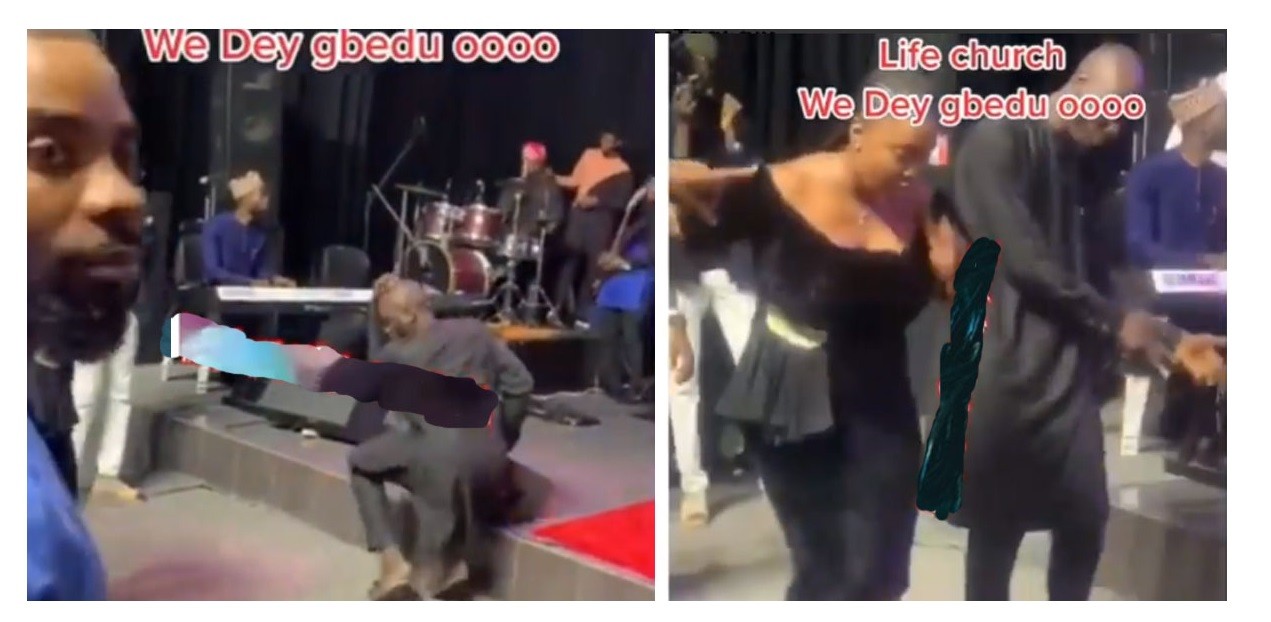 Nigerian Man Dances Recklessly
