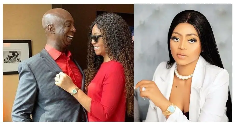 Regina Daniels shares chat between her and her husband
