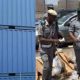 Container Suspected To Be Laden With Guns