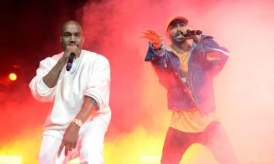 Kanye West & Big Sean Spotted Leaving The Studio