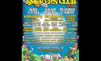 Kid Cudi, A$AP Rocky, Playboi Carti & More To Rock The Smokers Club Fest