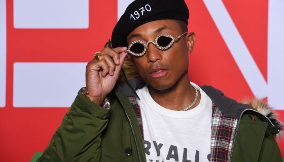 Pharrell Hints at Impending “Marriage” With Tiffany & Co. By Rocking 25-Carat Diamond Shades