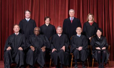 What are the ages of the 9 Supreme Court justices?