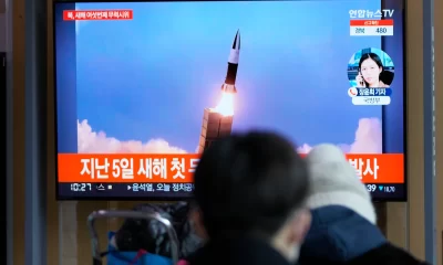 North Korea fires 2 suspected missiles in 6th launch in 2022