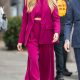 Pretty woman: Heidi Klum usually hangs out by the beach but on Monday the German-born supermodel was seen in Beverly Hills. The blonde beauty, 48, was strolling on the famed shopping street Rodeo Drive