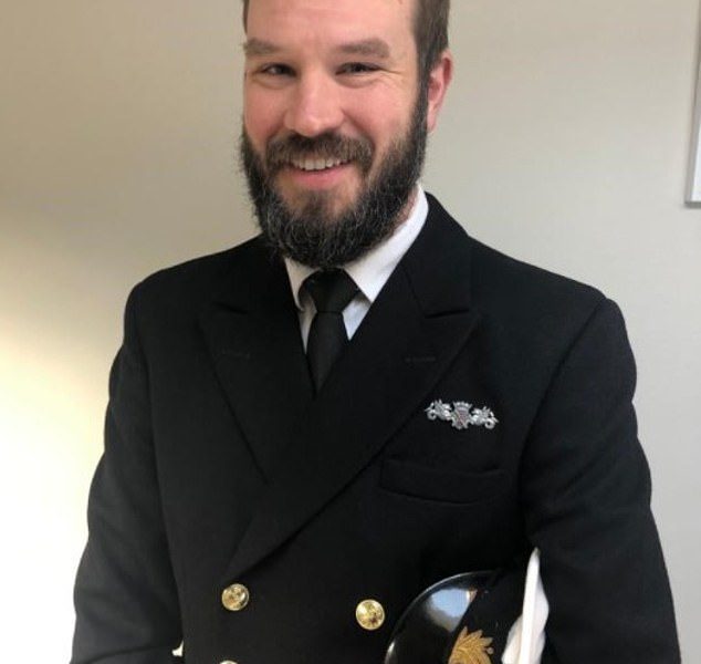 Lieutenant Commander Ben Costley-White has been temporarily stood down from command of HMS Tyne based in Portsmouth over allegations he was having an unauthorised relationship with a crew member