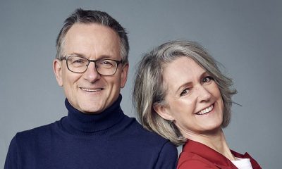 My interest in the health benefits of losing excess weight began in 2012 when I lost the 1st 6lb (9kg) of gut fat which had tipped me into type 2 diabetes. Dr Michael Mosley is pictured above with his wife Dr Claire Bailey
