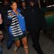 Dinner date: Rihanna was spotted holding hands with her boyfriend ASAP Rocky on a late night dinner date in New York City