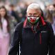 A man wearing a Wales face mask on Queen Street in Cardiff on December 29, 2021