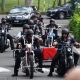 Hundreds of Rebels bikies have gathered in Sydney for one of the biggest outlaw motorcycle gang funerals seen in Australia for years. They arrived on their Harley-Davidsons wearing club colours to farewell Gino Vella, senior club member and younger brother of exiled former president Alex Vella