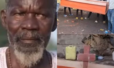 "I don’t want to be a burden to anyone" – 70-year-old man explains why he dug his grave and bought refreshments in preparation for his burial (video) - YabaLeftOnline