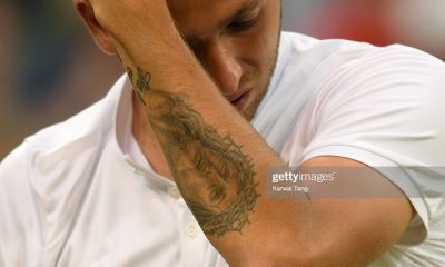 What tattoo does Dan Evans have on his arm?