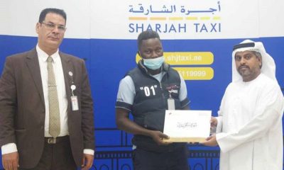 Nigerian Taxi Driver In UAE Receives Honours