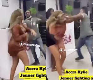 Ghana Slay Queen Kylie Jenner Fights Taxi Driver