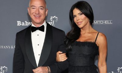 Jeff Bezos and Lauren Sanchez during Thanksgiving 2021 stemÂ plastic surgery allegations