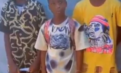 "We wan do yahoo yahoo" - Young boys looking for where to learn online fraud tell man after knocking at his gate in Edo (WATCH) - YabaLeftOnline