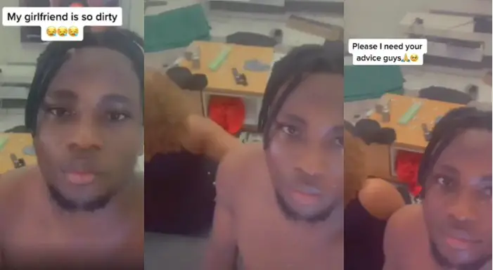 Man seeks advise as he shares video of their unkempt apartment