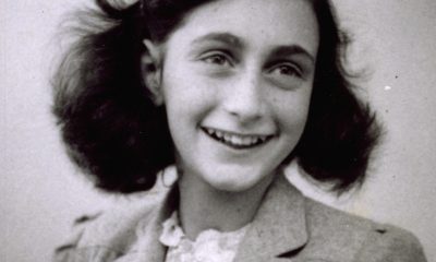 Anne Frank, pictured, was betrayed to the Nazis