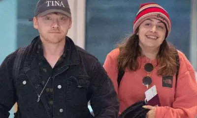 Rupert Grint and his possible wife Georgia Groome photographed together
