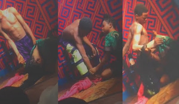I will K!ll you, if you don’t Unlock your phone right now – Nigeria Guy Caught Beating his girlfriend for refusing to open her phone for him [Video]