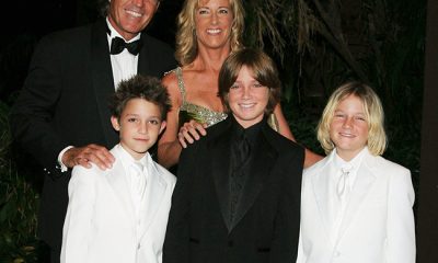 Andy Mill, Chris Evert and their children