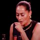 Tracee Ellis Ross Screams For Mama Ross on "Hot Ones"