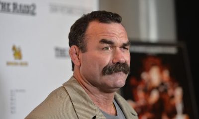 UFC Hall of Famer Don Frye punches fan at UFC 270