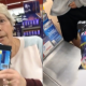 Karen Flashes Random ID at Black Man Eating Gummy Worms as He's Paying for Them