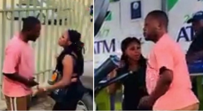 Lady publicly humiliates client who failed to pay her