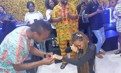 "It is against our culture for a man to kneel for a woman" - Nigerian lady reveals reason she went on her knees to accept her boyfriend's marriage proposal - YabaLeftOnline