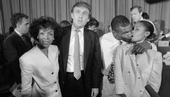 Donald Trump Alleges Mike Tyson Almost Put The Paws On Him Over Robin Givens