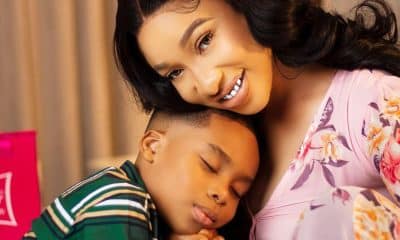 Tonto Dikeh gifts her son, King Andre, a piece of Scotland's real estate on his 6th birthday (photos) - YabaLeftOnline