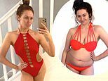 Charlotte Dawson shares before and after swimwear snaps
