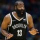 Just one year after acquiring former NBA MVP James Harden (pictured) in a trade, the struggling Brooklyn Nets are trading the reportedly disgruntled star to the Philadelphia 76ers for another discontented guard, former All-Star Ben Simmons