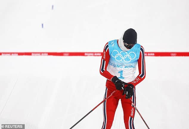 A Norwegian Winter Olympic athlete blew his chances of winning gold by going the wrong way on a 10km ski race