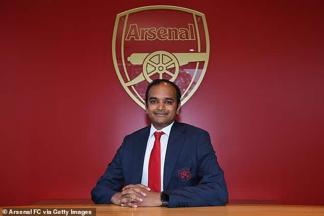 Arsenal CEO Vinai Venkatesham has defended the Gunners