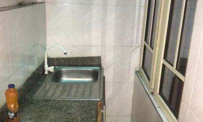 Lady who is currently house hunting shares photo of the kitchen provided in an apartment she was asked to inspect in Lagos - YabaLeftOnline