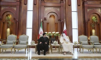 Iran's president arrives in Qatar for gas summit