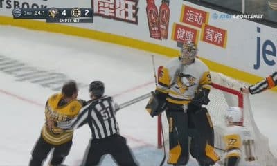 Brad Marchand and Tristan Jarry Fight Video goes viral on social media