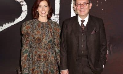 Carrie Preston with her husband Michael Emerson
