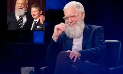 David Letterman with Robert Downey Jr.