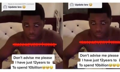 I Have Just 12 years To Spend 10Billion Naira
