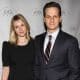 Josh Charles and his wife Sophie Flack snapped at their wedding in 2013.