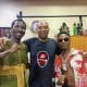 Fans debate Wizkid’s humble personality after prostrating to greet Femi Kuti (Video)